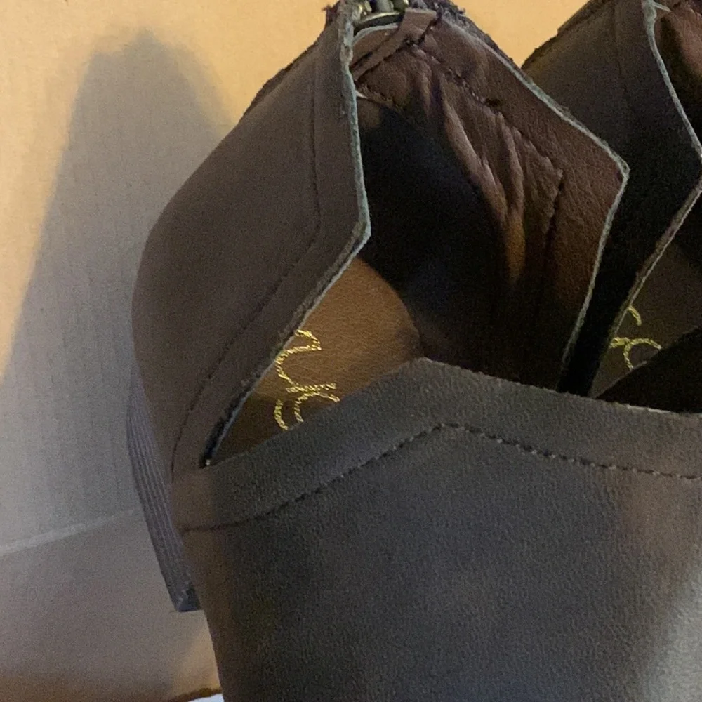 Sugar Tessa Brown Ankle Boots